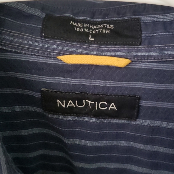 Nautica mens button down shirt - Picture 3 of 3